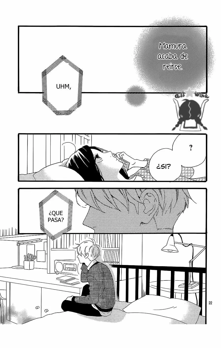 Hirunaka No Ryuusei capítulo 54, página 23