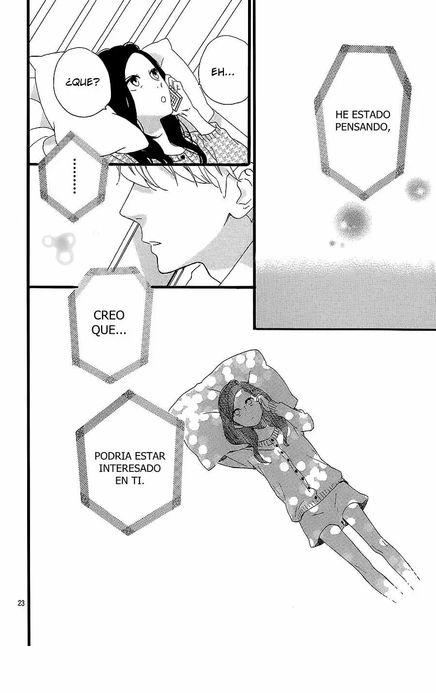 Hirunaka No Ryuusei capítulo 54, página 24