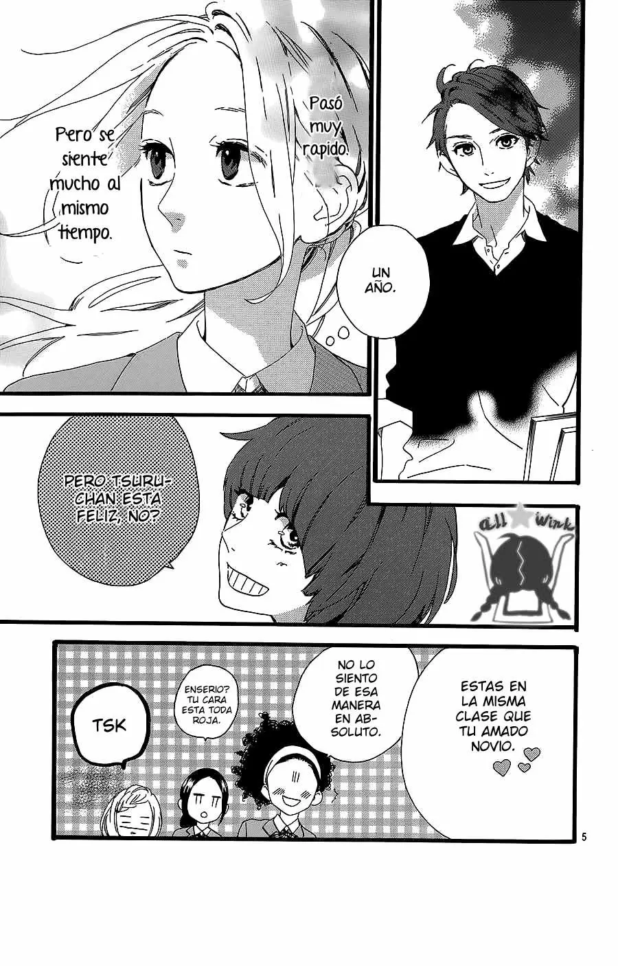 Hirunaka No Ryuusei capítulo 55, página 6