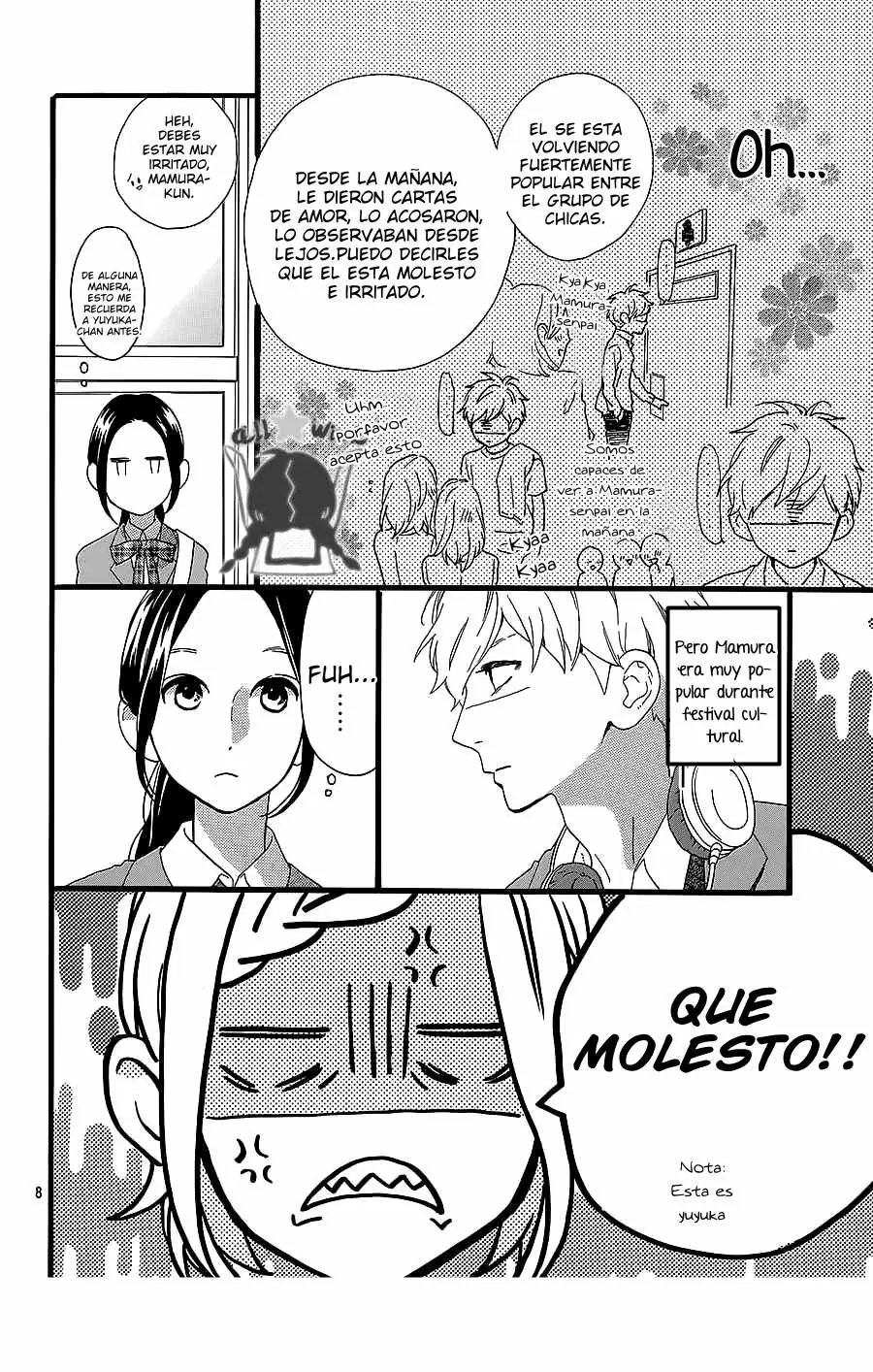Hirunaka No Ryuusei capítulo 55, página 9