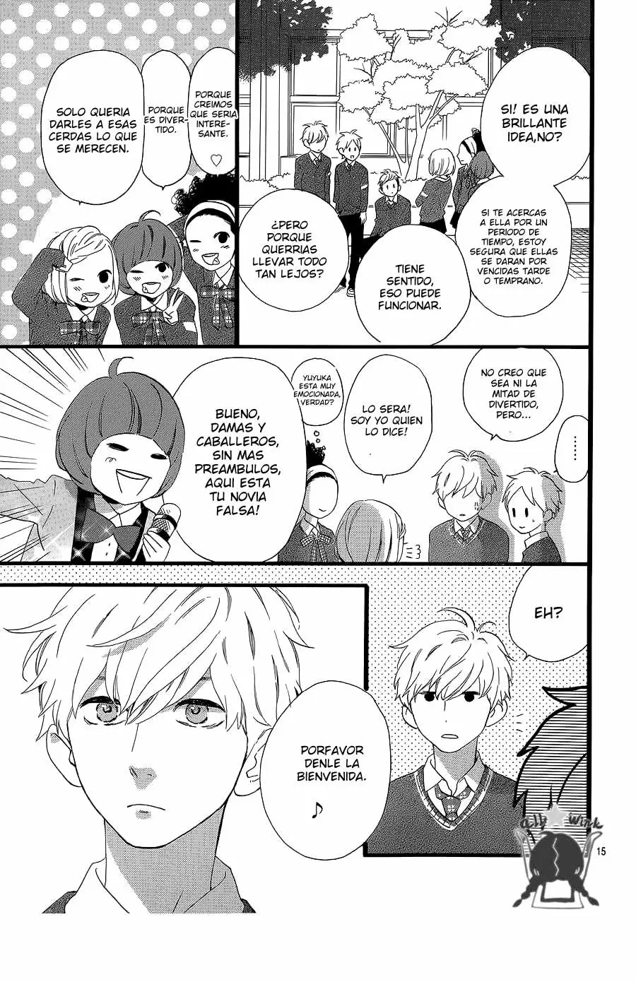 Hirunaka No Ryuusei capítulo 55, página 16