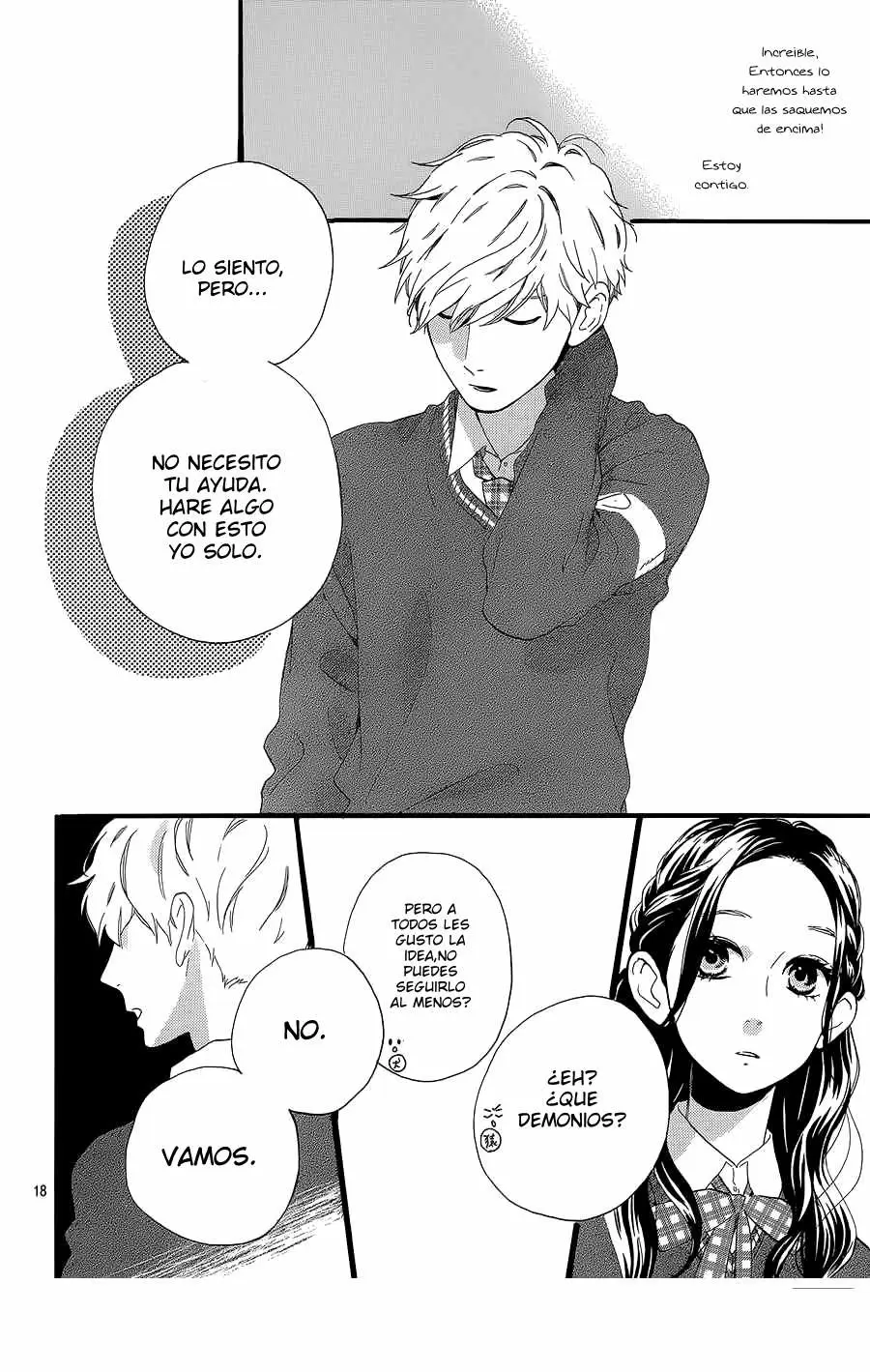 Hirunaka No Ryuusei capítulo 55, página 19