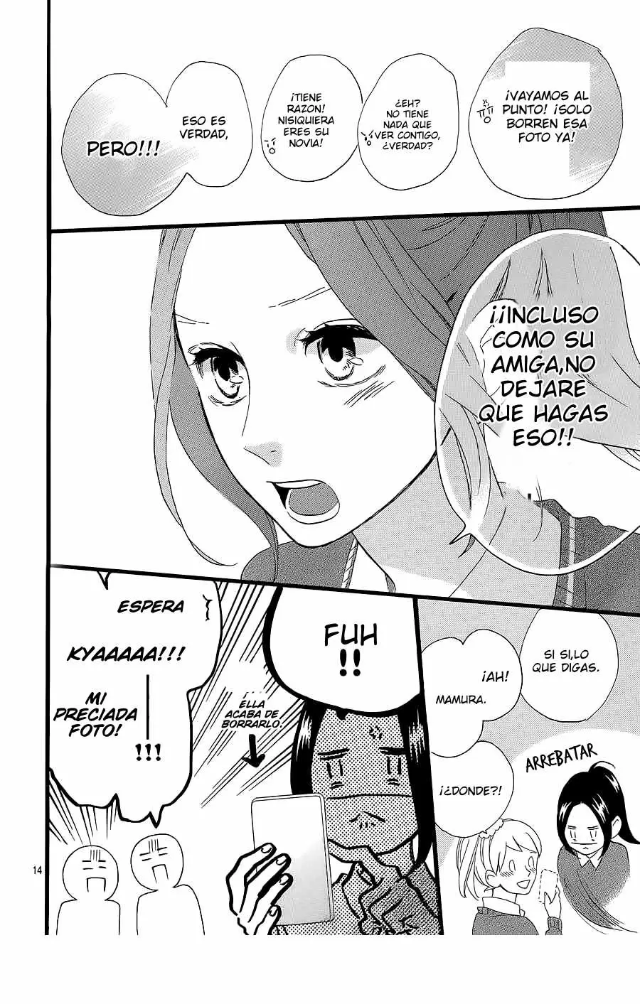 Hirunaka No Ryuusei capítulo 56, página 15