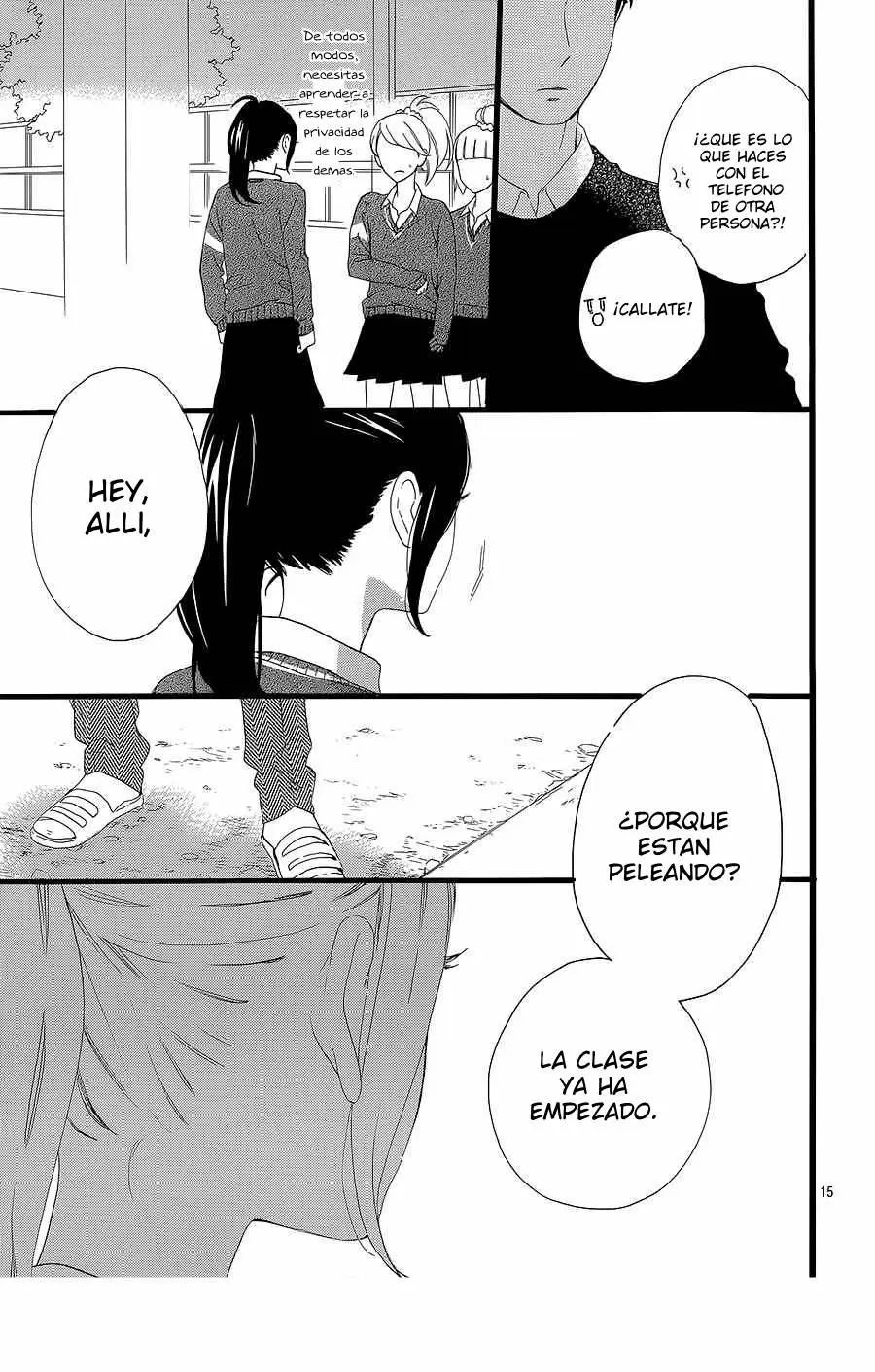 Hirunaka No Ryuusei capítulo 56, página 16