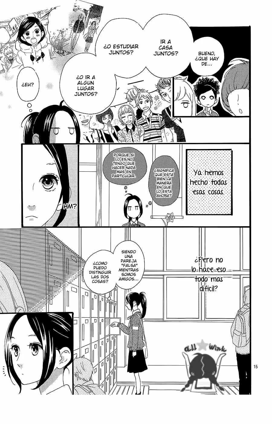 Hirunaka No Ryuusei capítulo 57, página 16