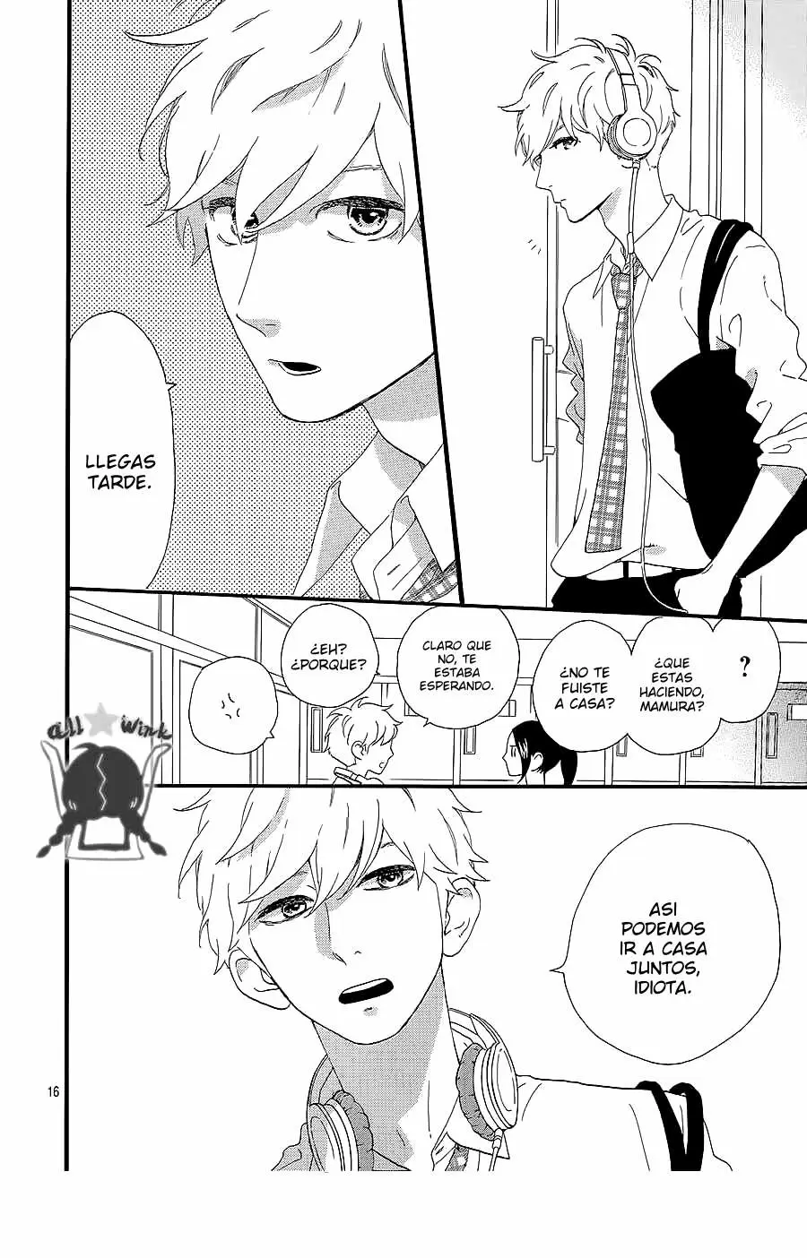Hirunaka No Ryuusei capítulo 57, página 17