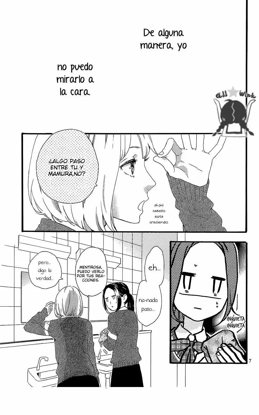 Hirunaka No Ryuusei capítulo 58, página 8