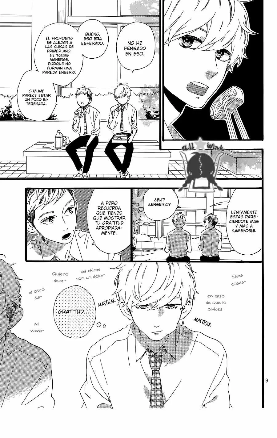 Hirunaka No Ryuusei capítulo 58, página 10