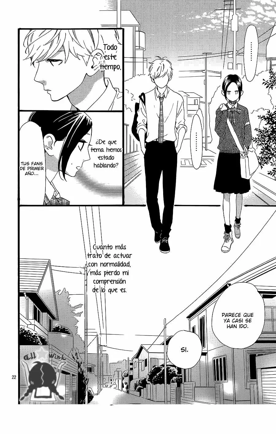 Hirunaka No Ryuusei capítulo 58, página 23
