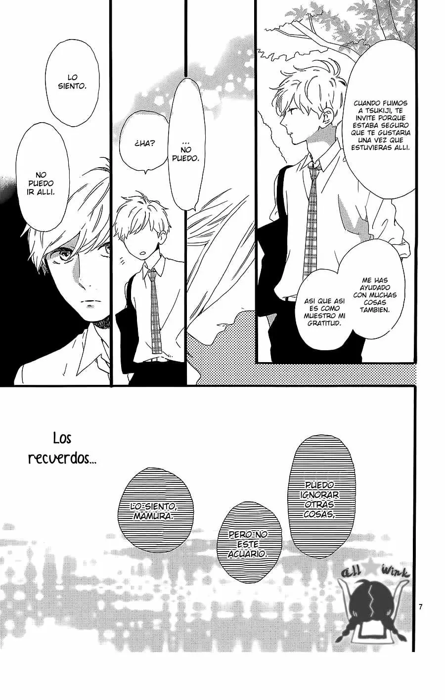 Hirunaka No Ryuusei capítulo 59, página 8