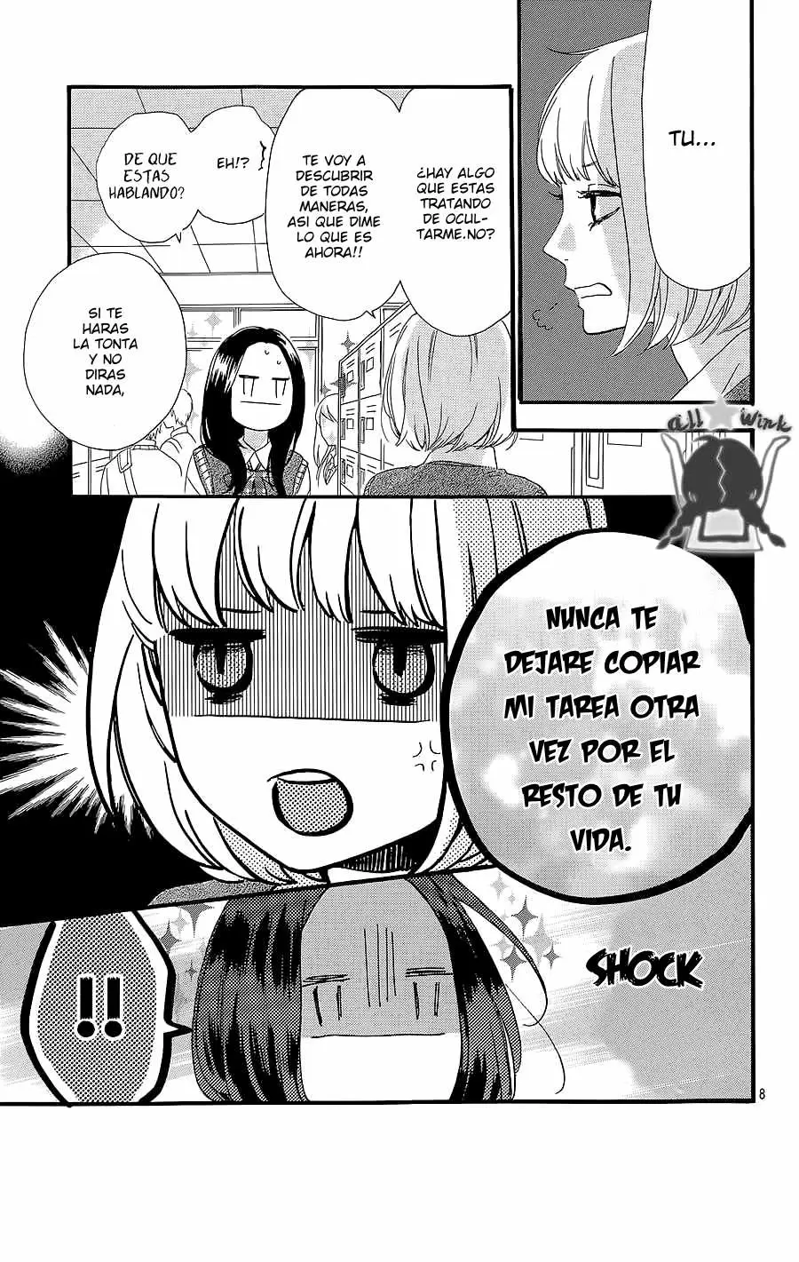 Hirunaka No Ryuusei capítulo 60, página 9
