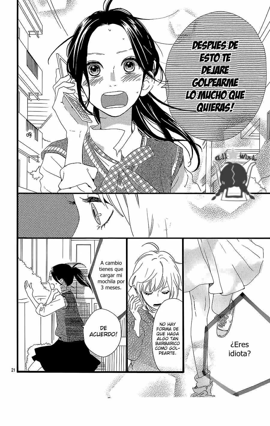 Hirunaka No Ryuusei capítulo 60, página 22
