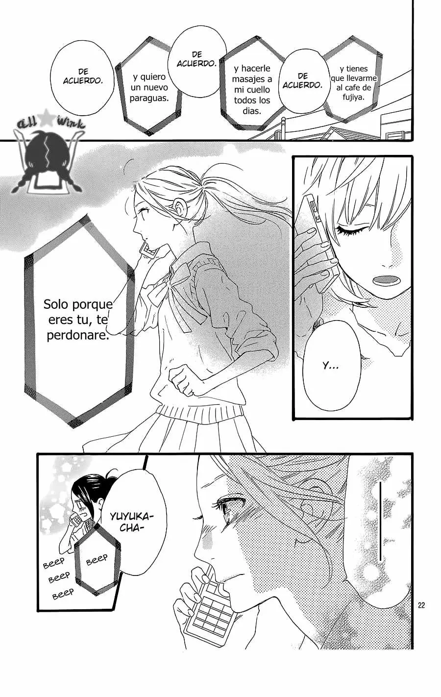 Hirunaka No Ryuusei capítulo 60, página 23