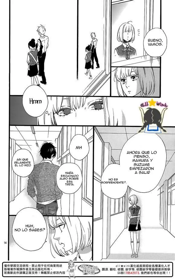 Hirunaka No Ryuusei capítulo 62, página 15