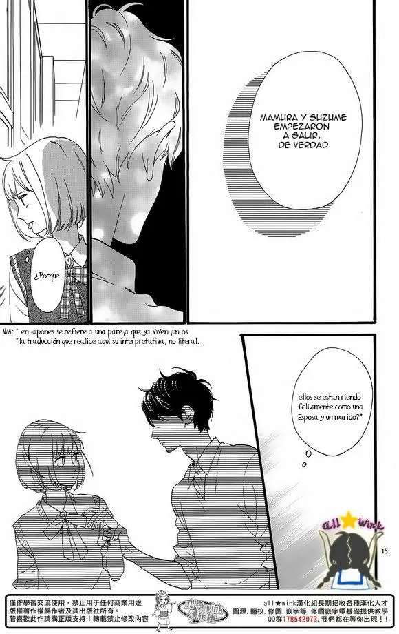 Hirunaka No Ryuusei capítulo 62, página 16