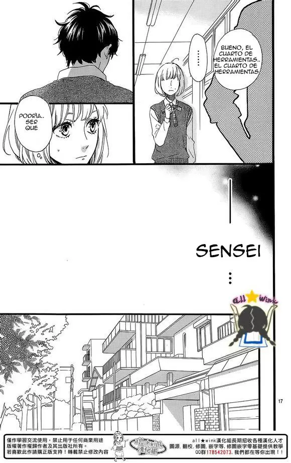 Hirunaka No Ryuusei capítulo 62, página 18