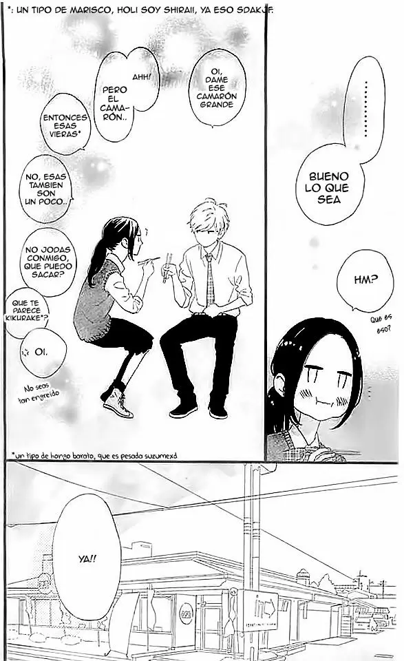 Hirunaka No Ryuusei capítulo 64.5, página 8