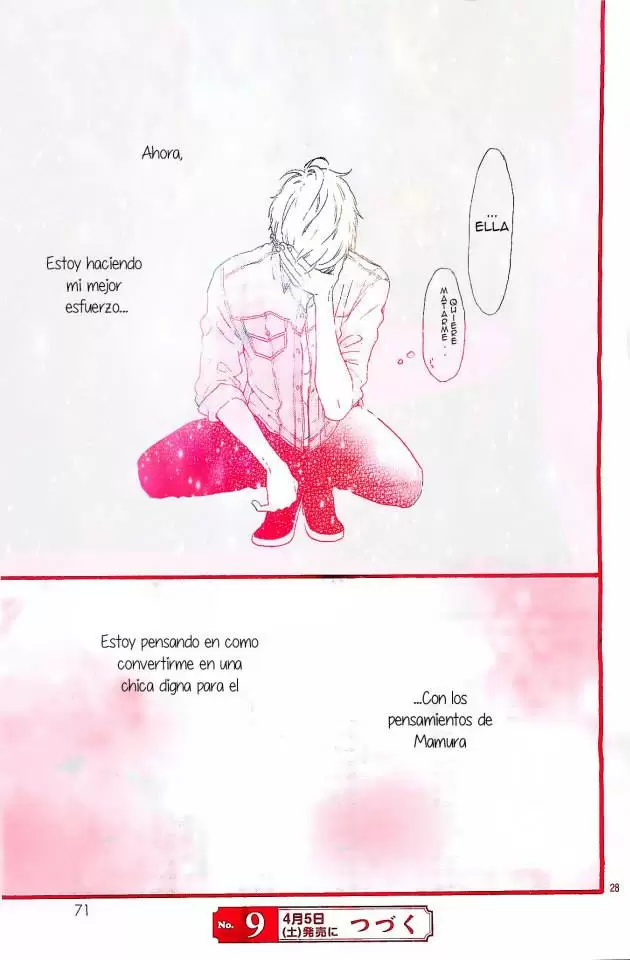 Hirunaka No Ryuusei capítulo 64, página 28