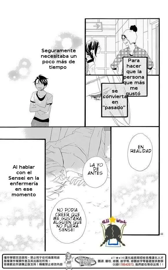 Hirunaka No Ryuusei capítulo 78, página 44