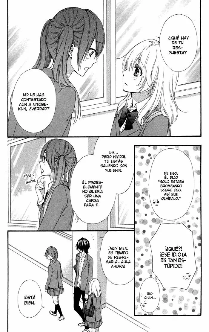 Hiyokoi capítulo 38, página 17