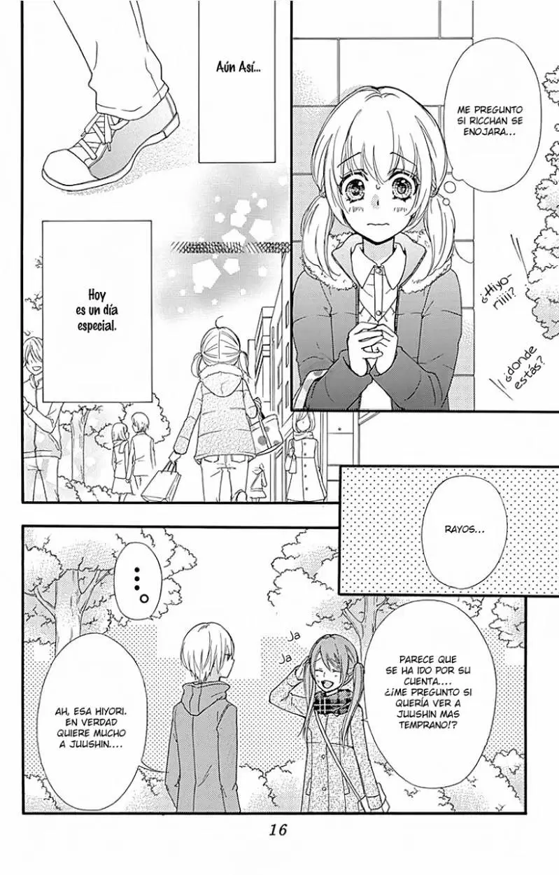 Hiyokoi capítulo 43, página 16