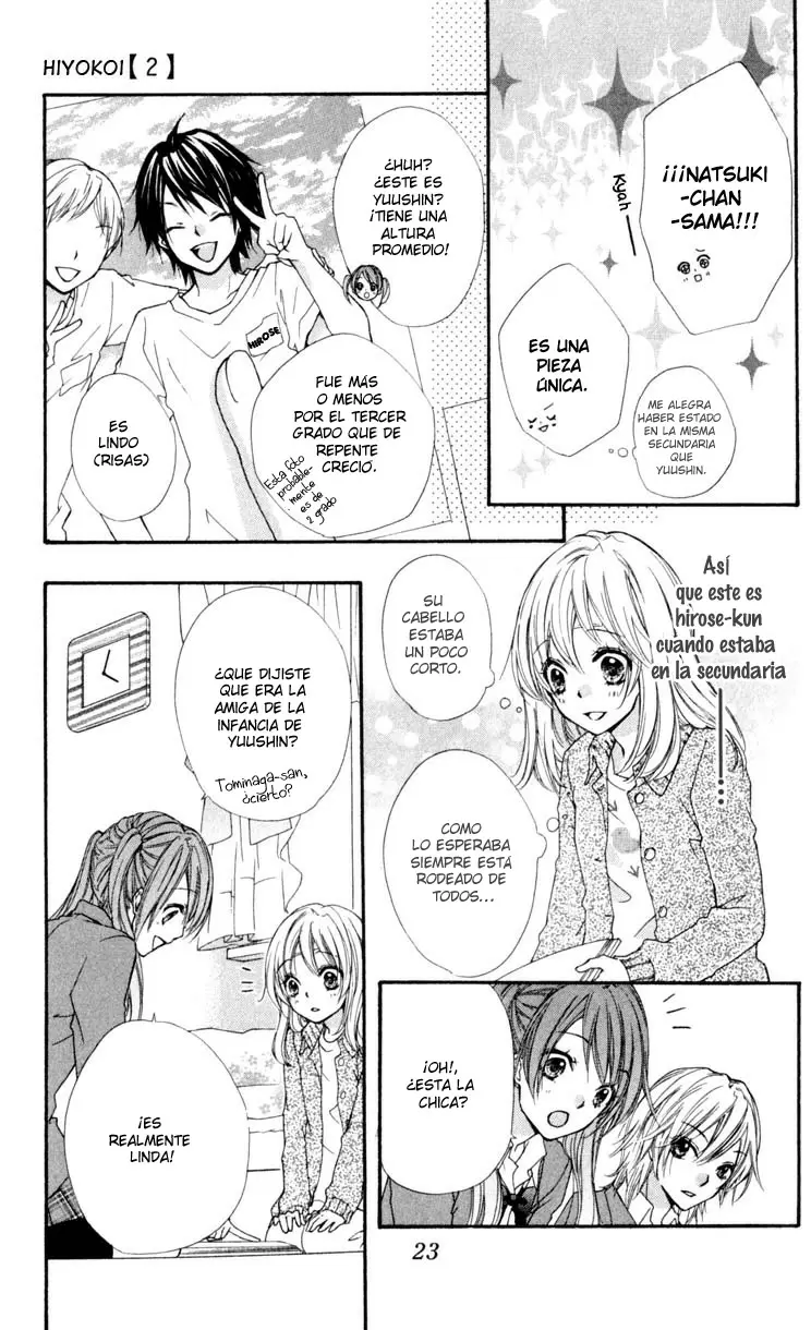 Hiyokoi capítulo 5, página 19