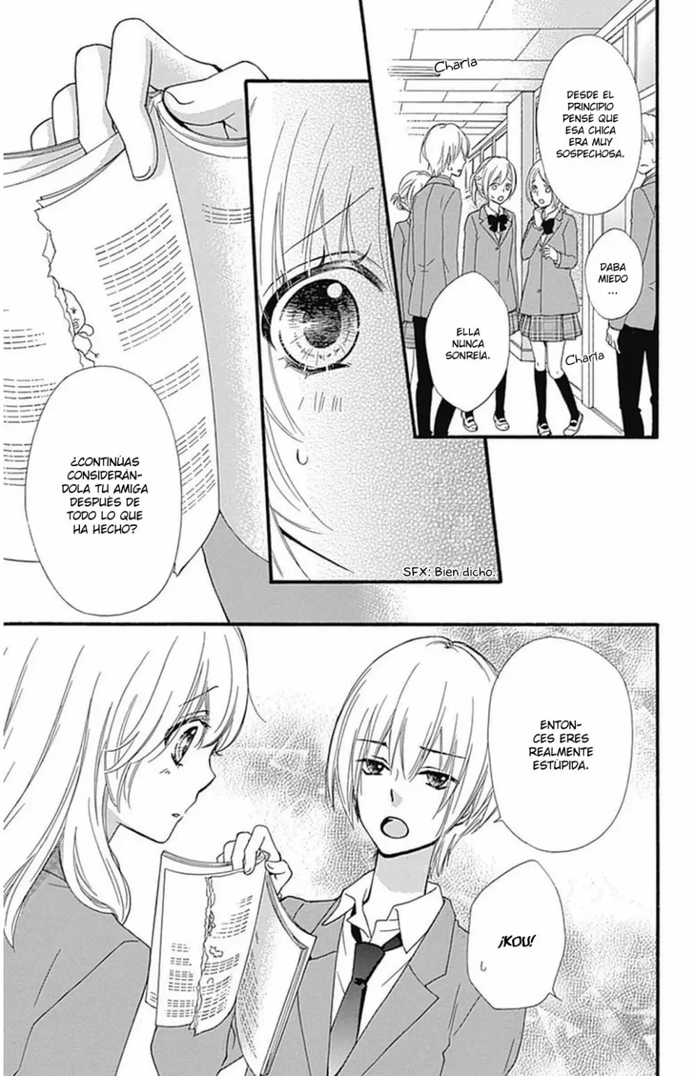 Hiyokoi capítulo 52, página 9