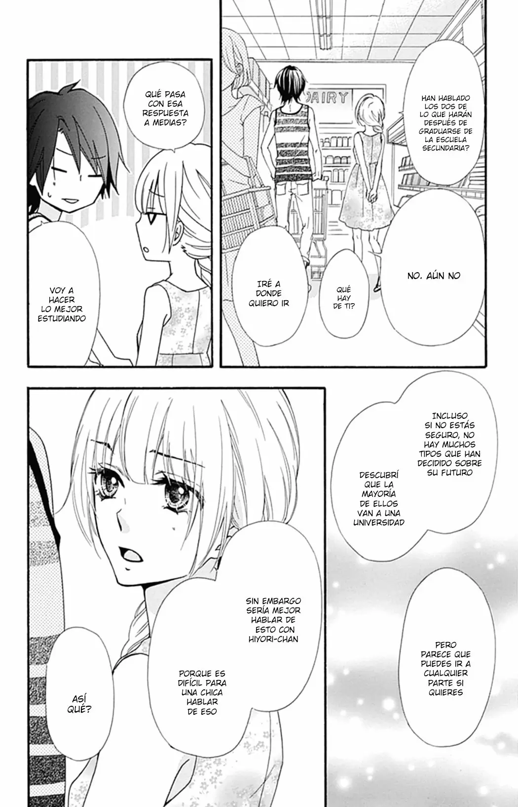 Hiyokoi capítulo 54, página 13