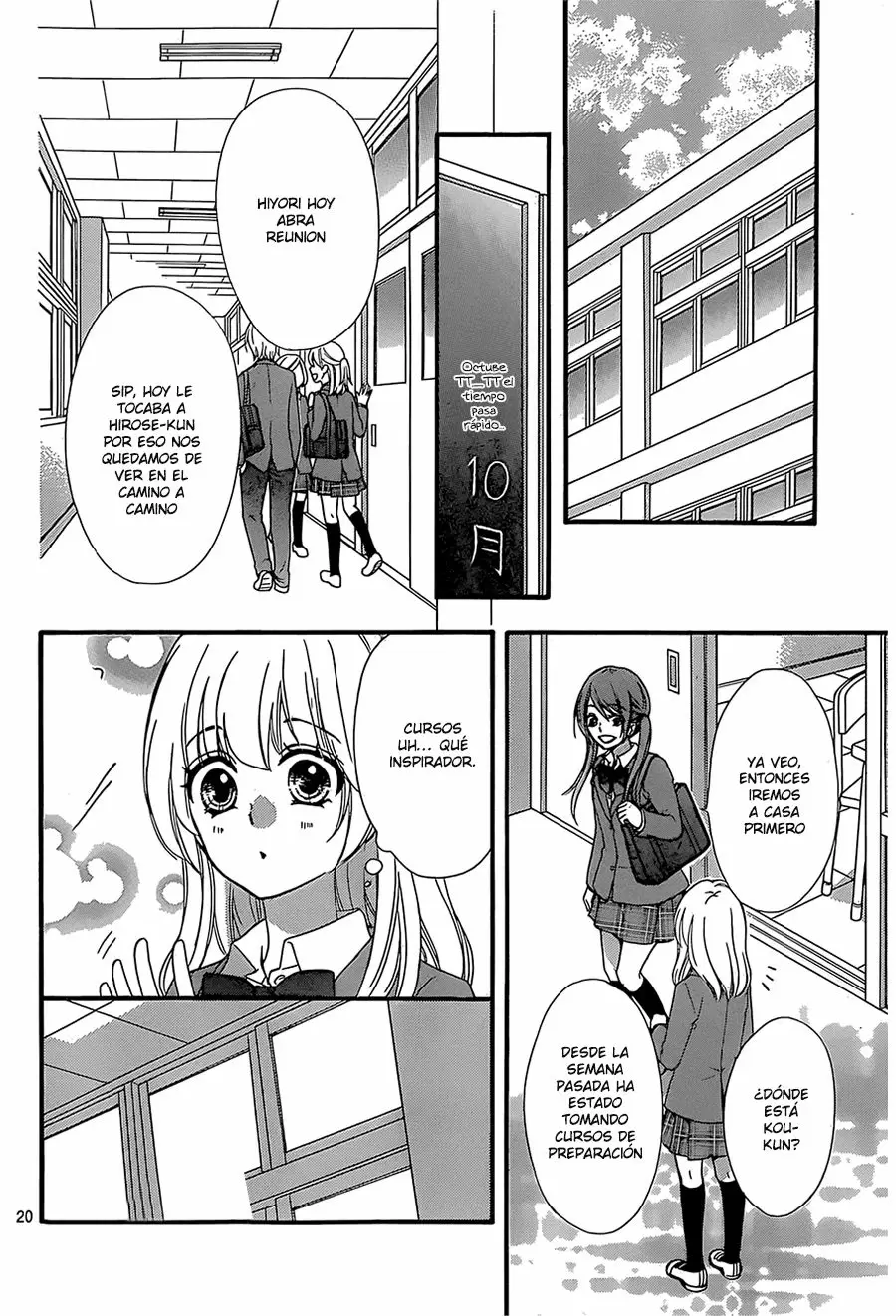 Hiyokoi capítulo 58, página 27