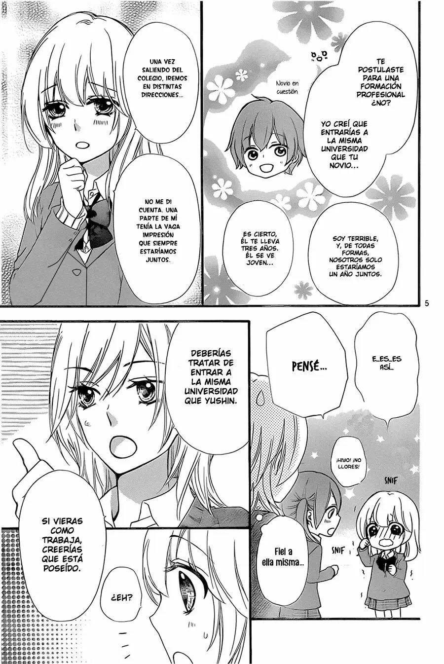 Hiyokoi capítulo 59, página 5