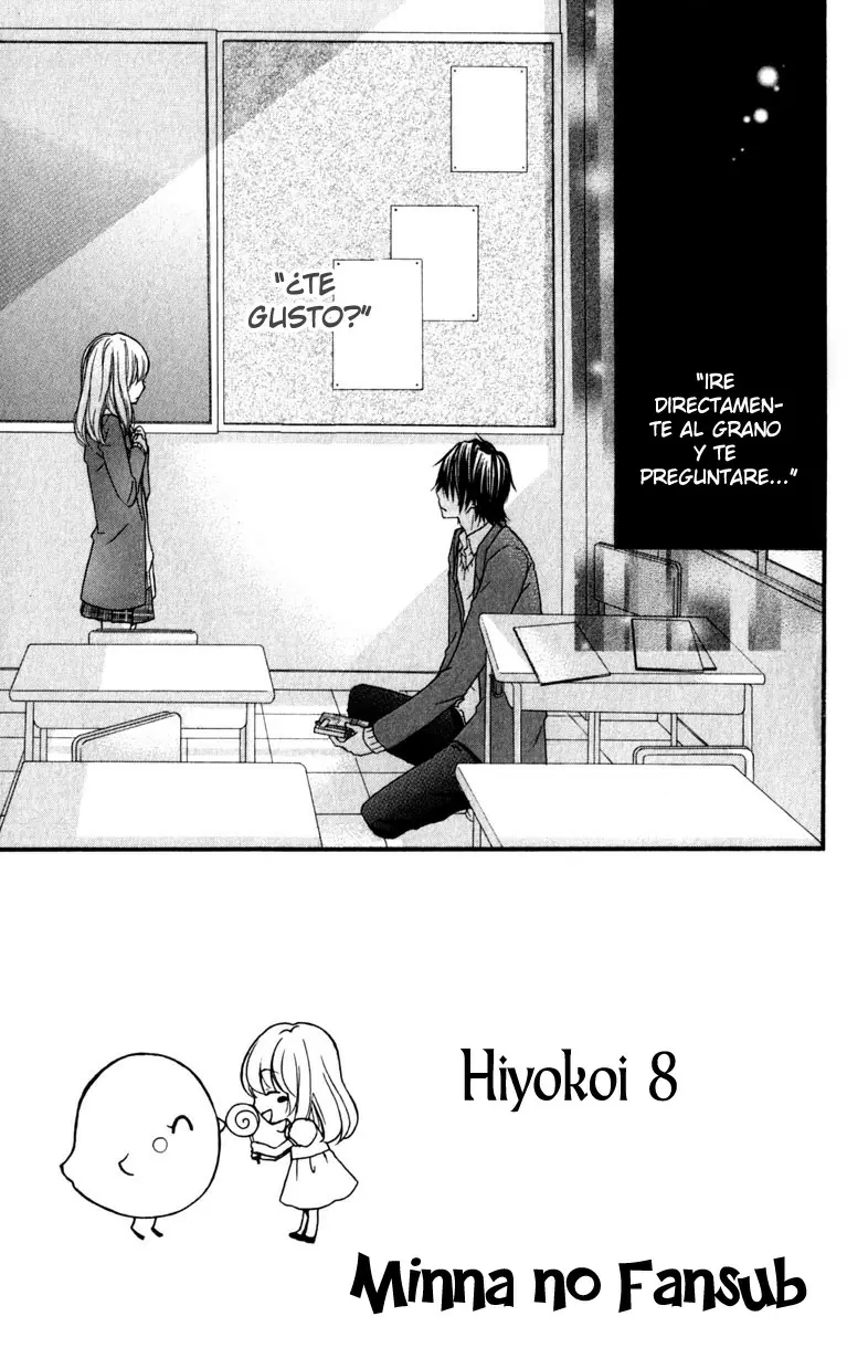 Hiyokoi capítulo 8, página 3