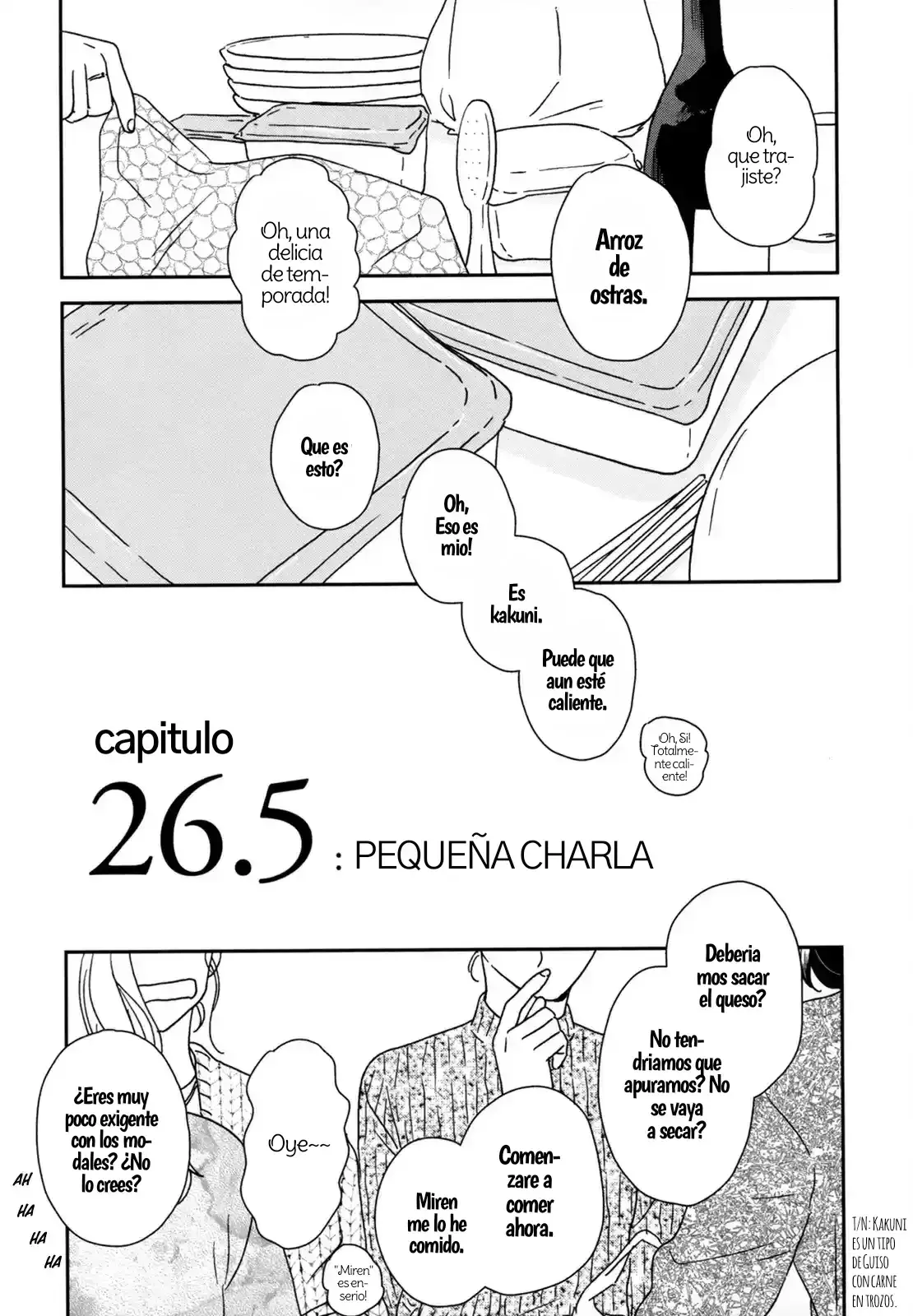Ikoku Nikki capítulo 26.5, página 3