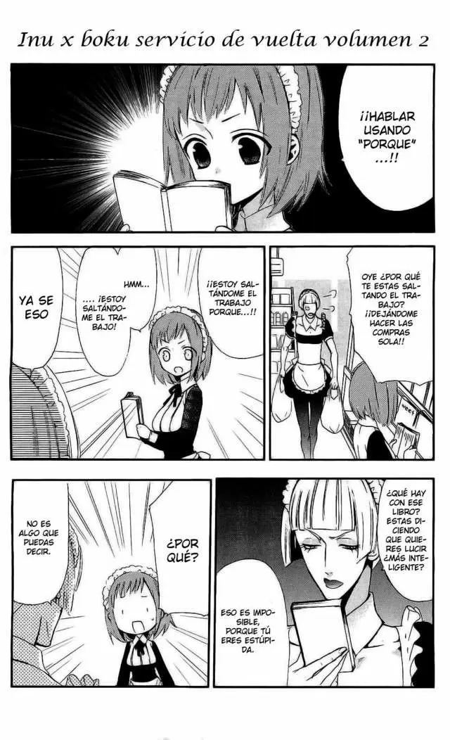 Inu x Boku SS capítulo 13.5, página 2