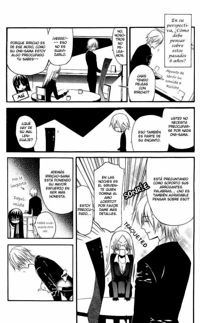 Inu x Boku SS capítulo 13, página 4