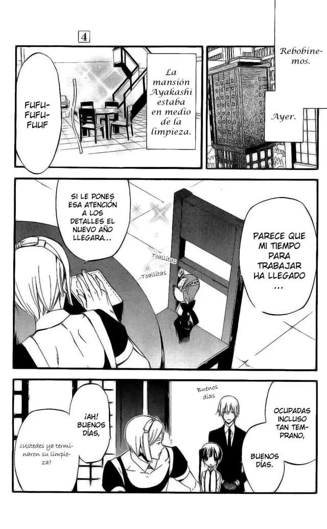 Inu x Boku SS capítulo 15, página 4