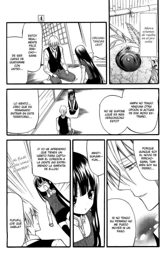Inu x Boku SS capítulo 15, página 14