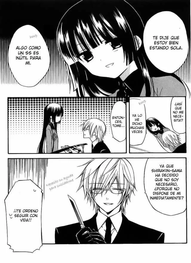 Inu x Boku SS capítulo 19, página 10