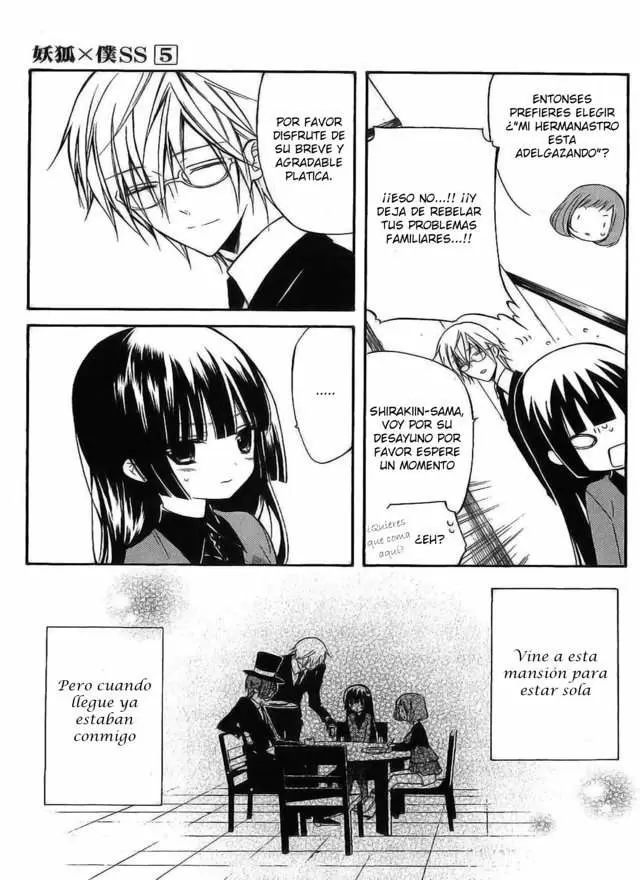 Inu x Boku SS capítulo 19, página 14