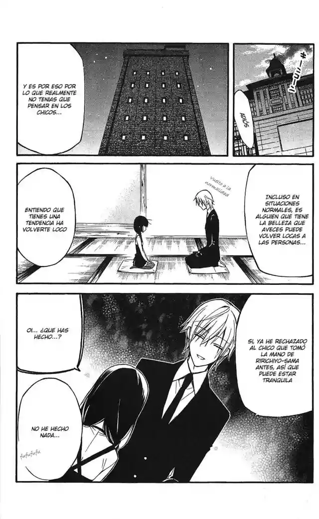 Inu x Boku SS capítulo 22, página 14
