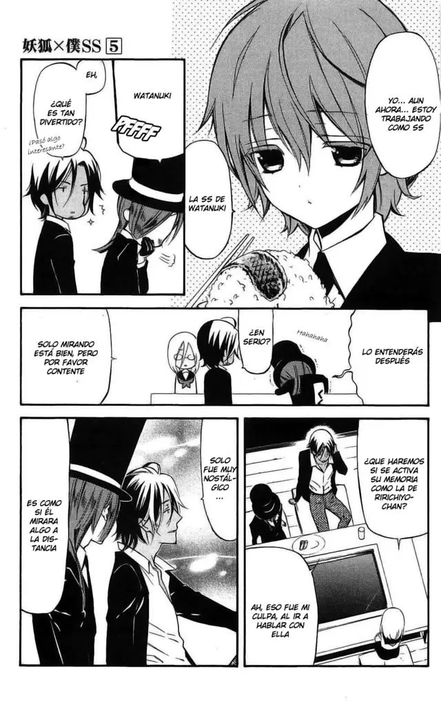 Inu x Boku SS capítulo 23, página 14