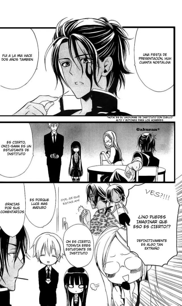 Inu x Boku SS capítulo 3, página 8