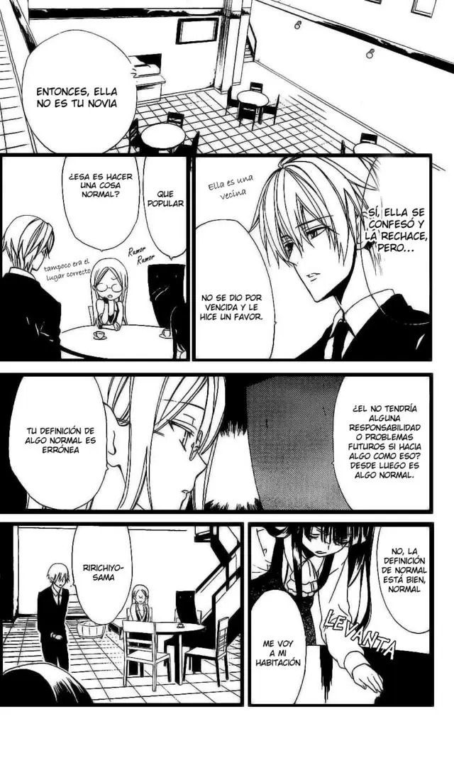 Inu x Boku SS capítulo 3, página 14