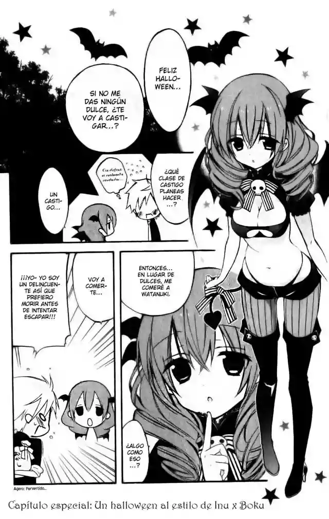 Inu x Boku SS capítulo 33, página 34
