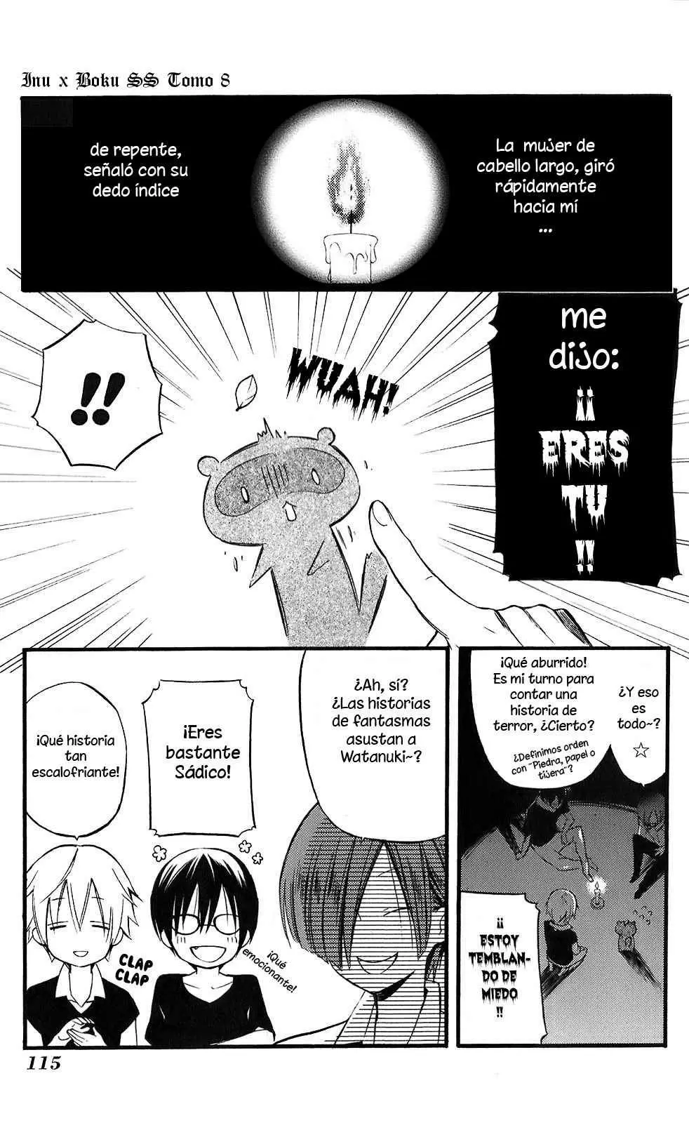 Inu x Boku SS capítulo 36.5, página 4