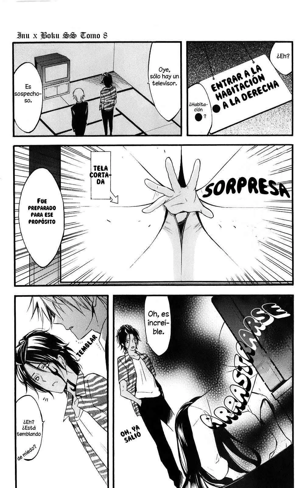 Inu x Boku SS capítulo 36.5, página 12