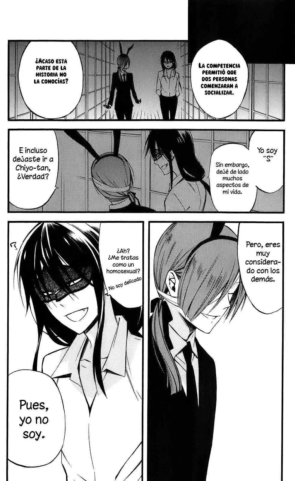 Inu x Boku SS capítulo 36.5, página 27