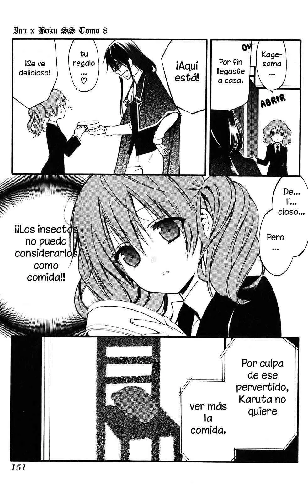 Inu x Boku SS capítulo 36.6, página 7
