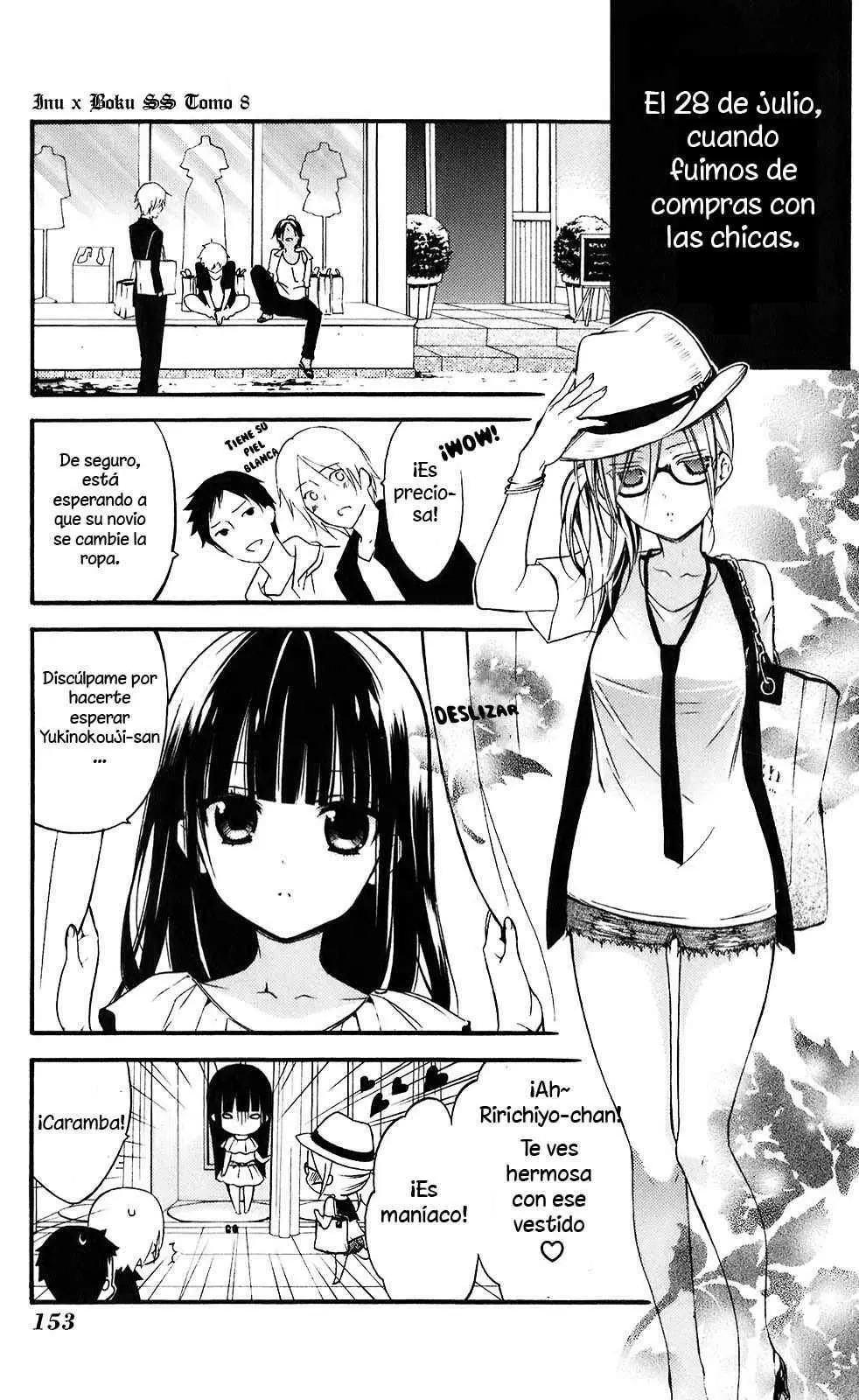 Inu x Boku SS capítulo 36.6, página 9