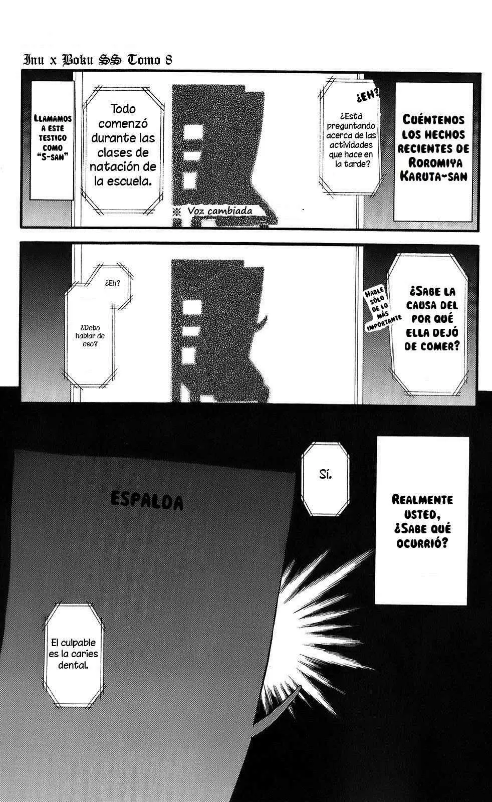 Inu x Boku SS capítulo 36.6, página 11