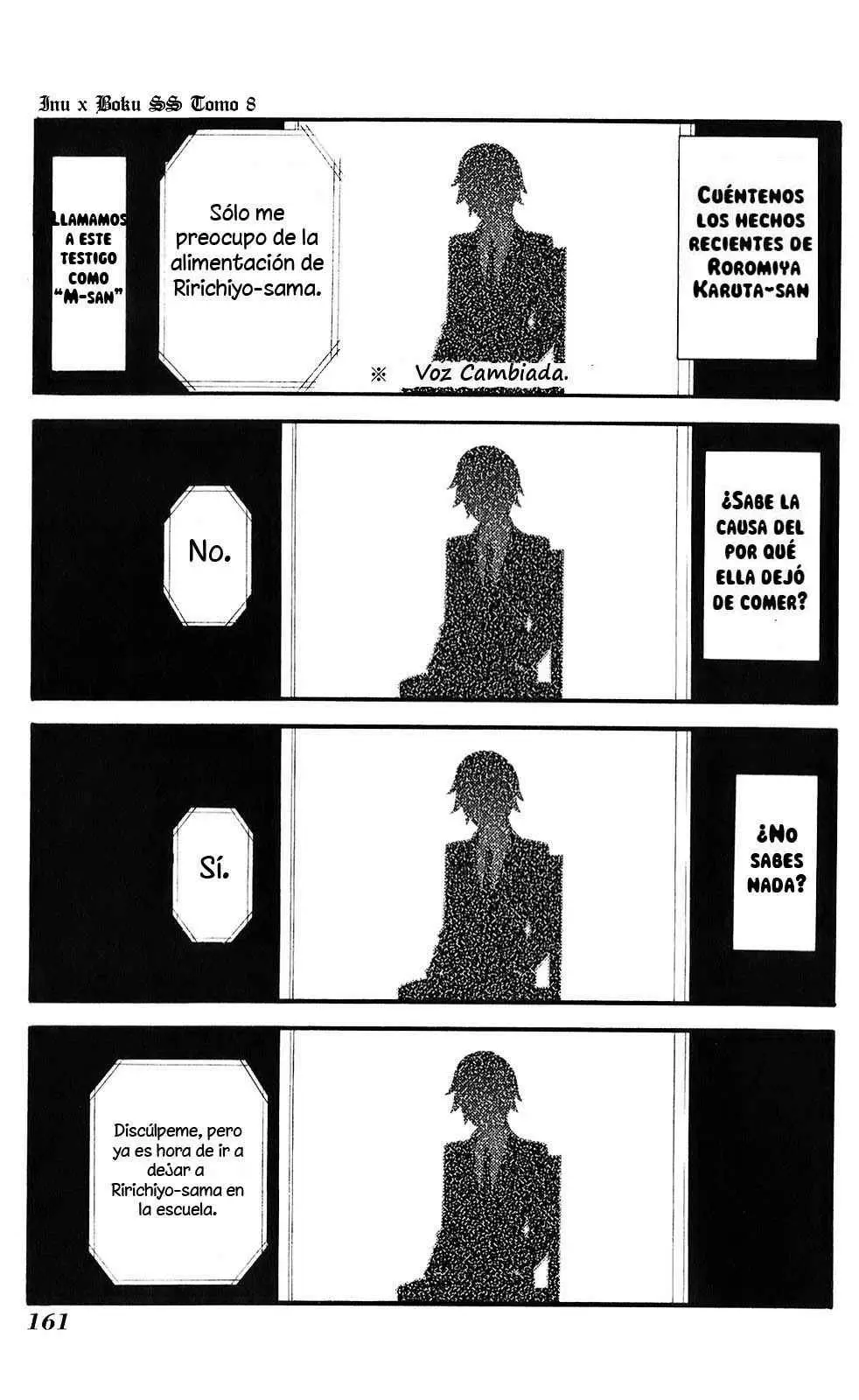 Inu x Boku SS capítulo 36.6, página 17